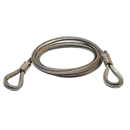 American Power Pull WIRE ROPE ASSEMBLY 12'L 28512